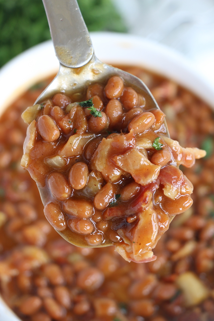 Spoonful of baked beans