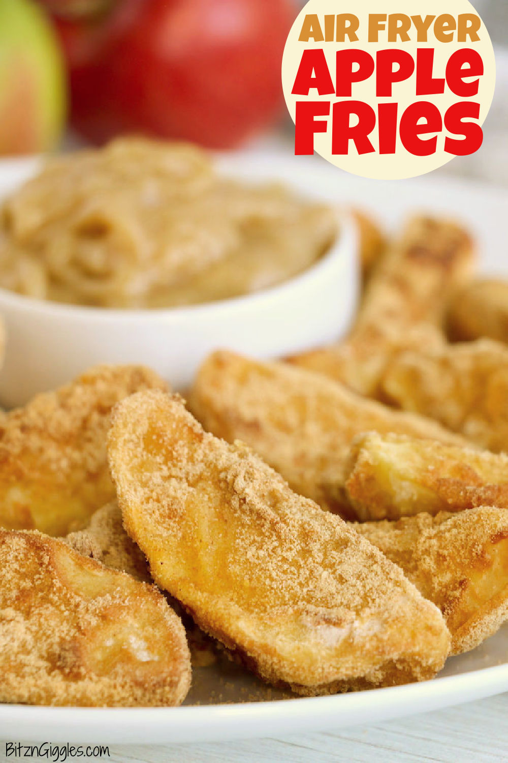 Apple Fries (with Caramel Dip)