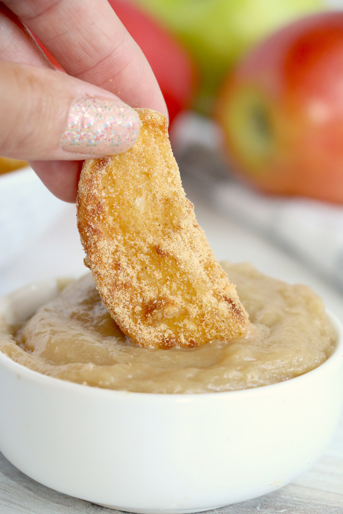 Apple Fries (with Caramel Dip)