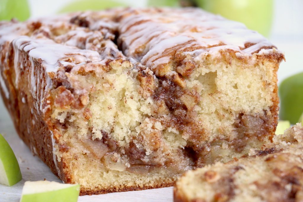 Apple Cinnamon Fritter Bread - Bitz & Giggles