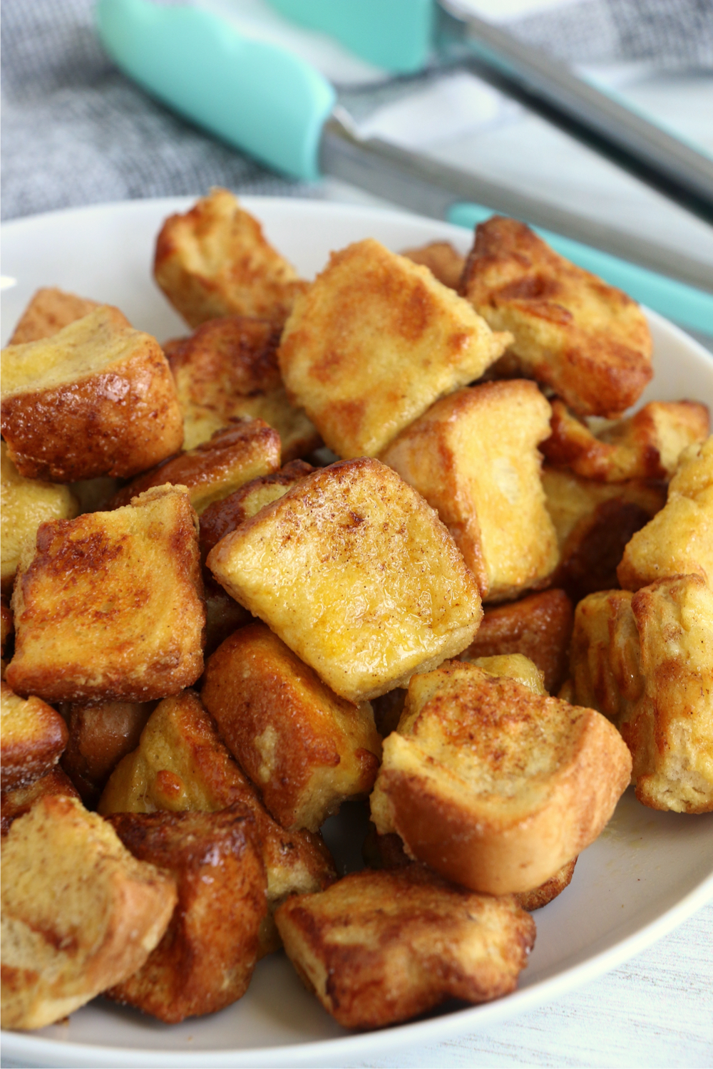 French Toast bread cubes