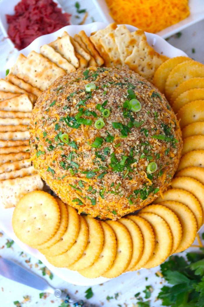 Loaded Cheese Ball - Bitz & Giggles