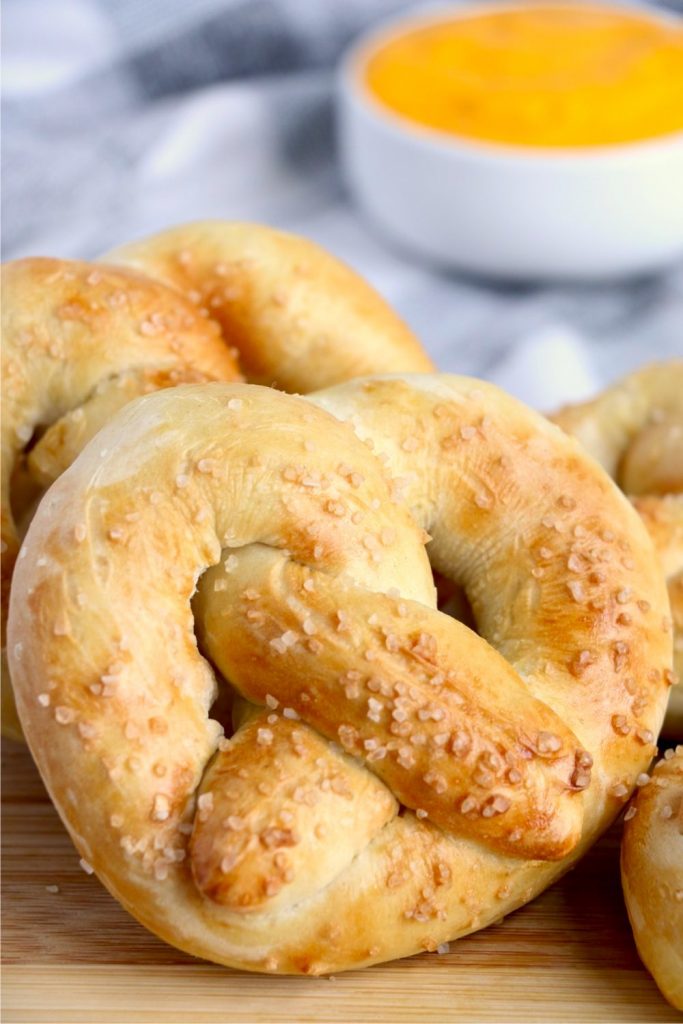 Air Fryer Soft Pretzels - Bitz & Giggles