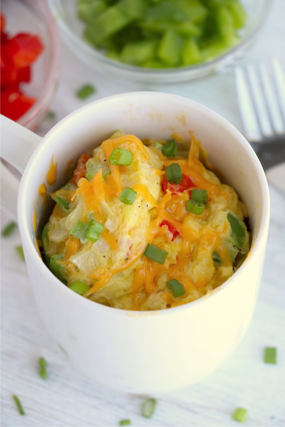 Scrambled Eggs in a Mug Recipe