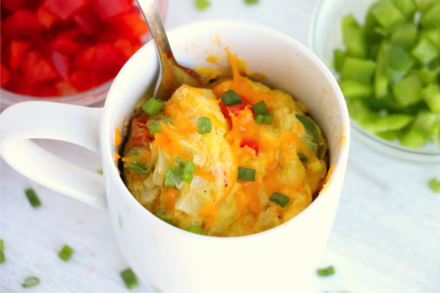 Microwave Omelet in a Cup Recipe