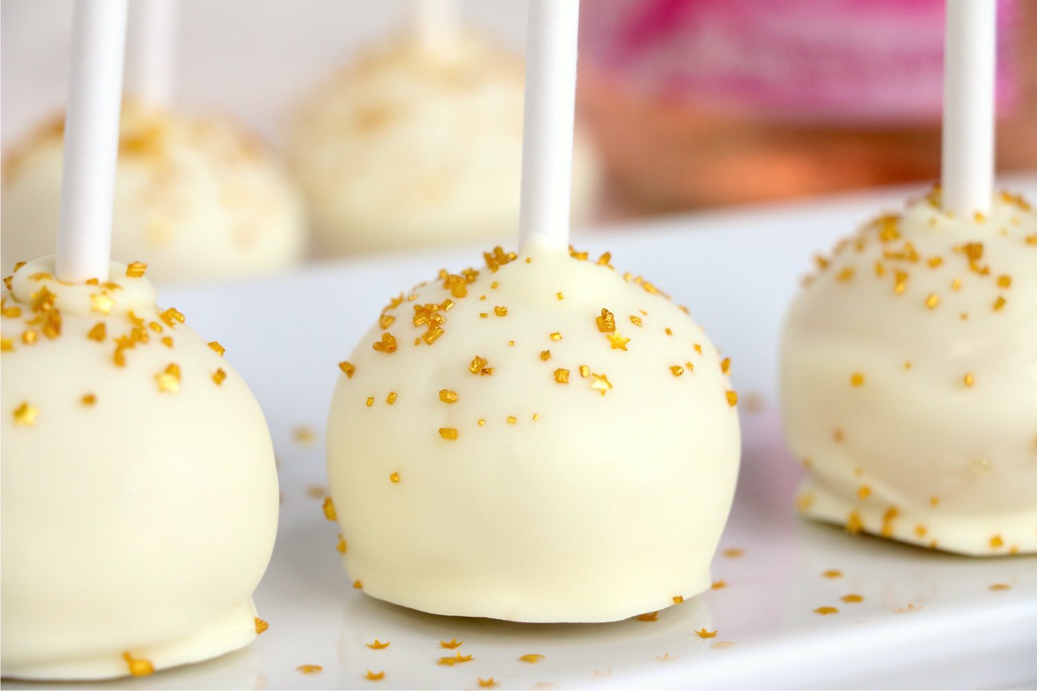 White Chocolate Cake Pops Recipe  My Food and Family