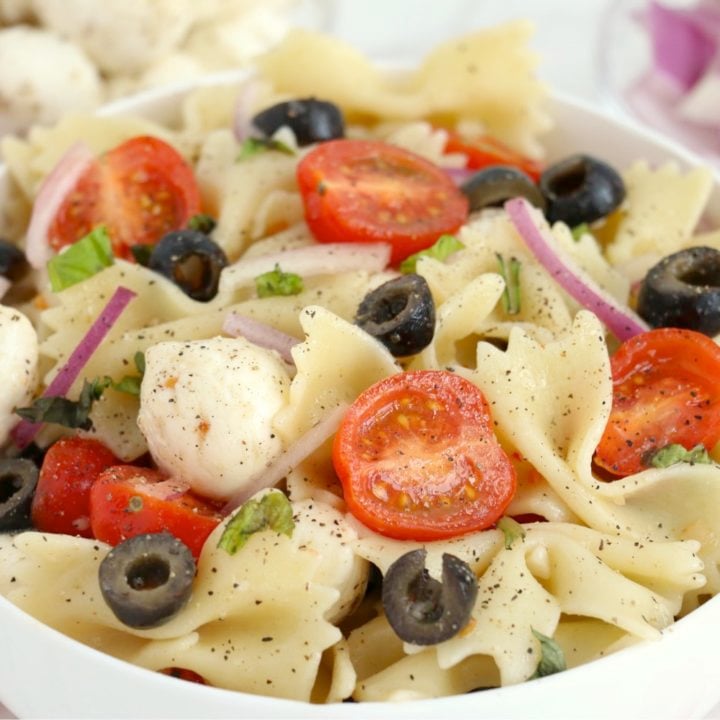 Amish Pasta Salad - Bitz & Giggles