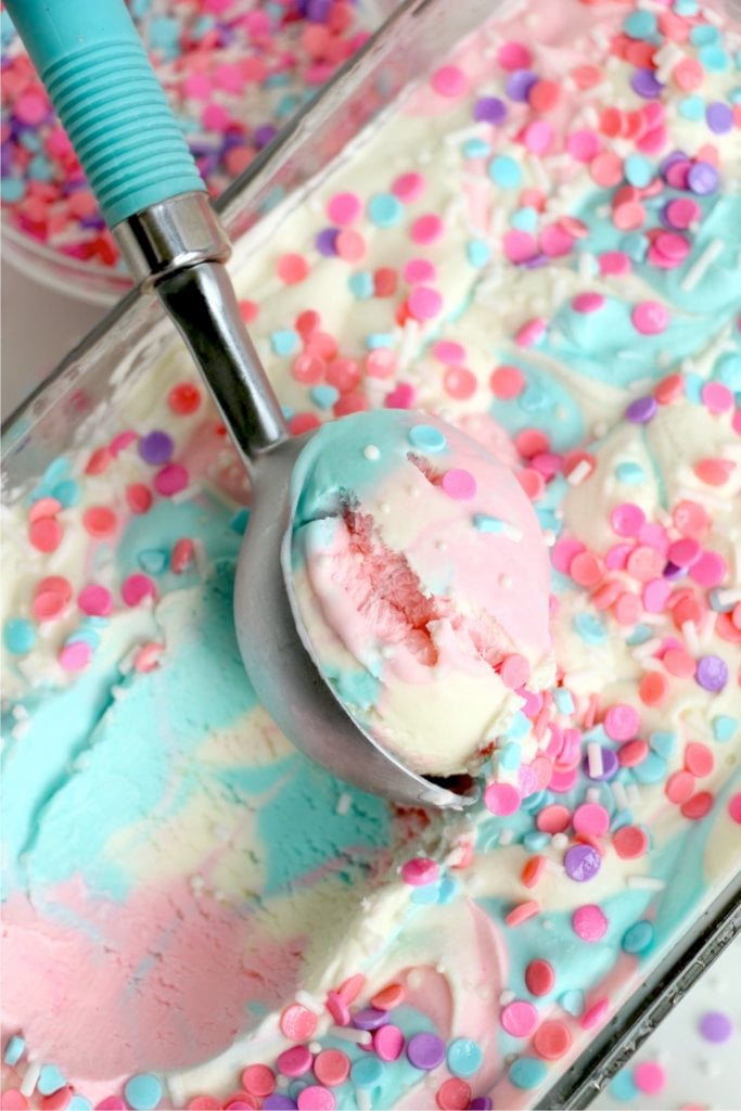 Cotton Candy Ice Cream - Bitz & Giggles