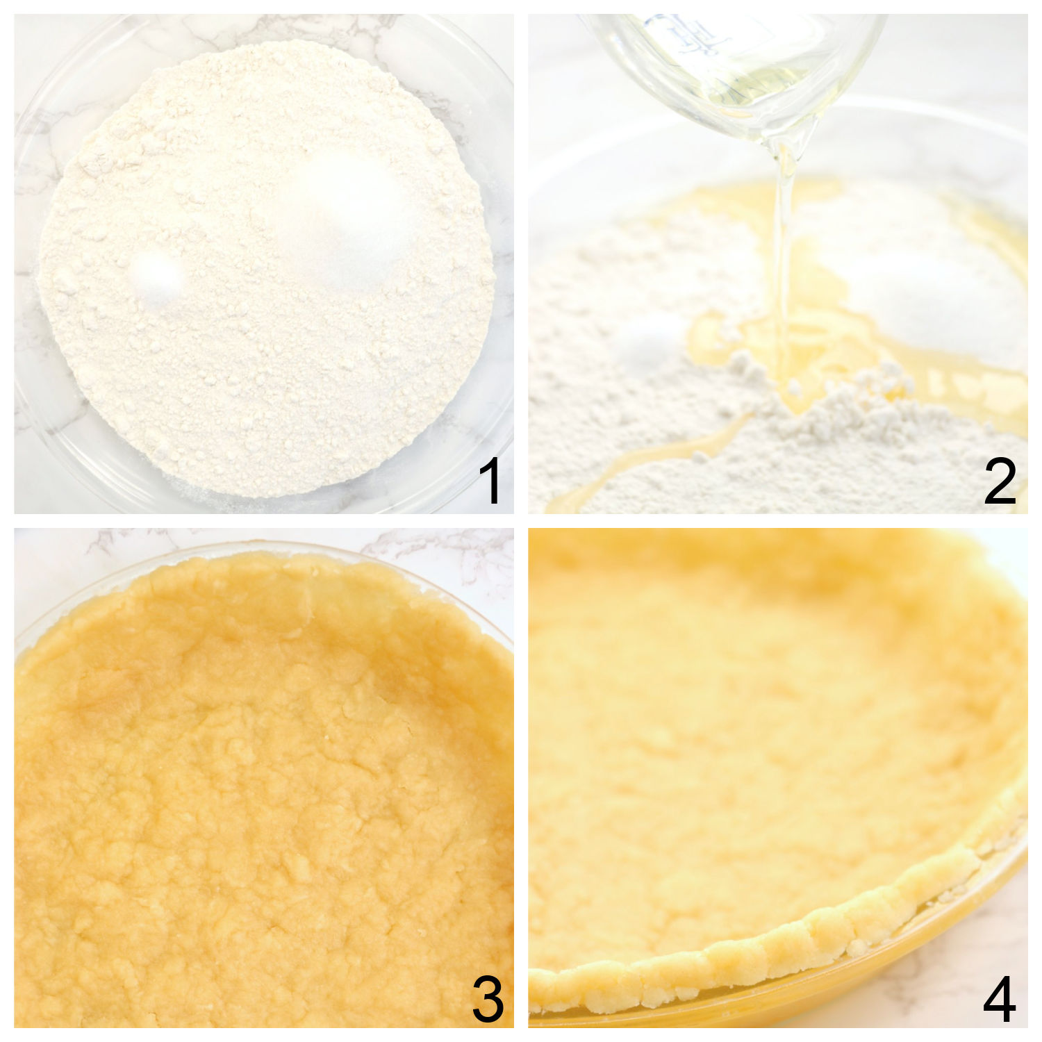 steps for making pie crust