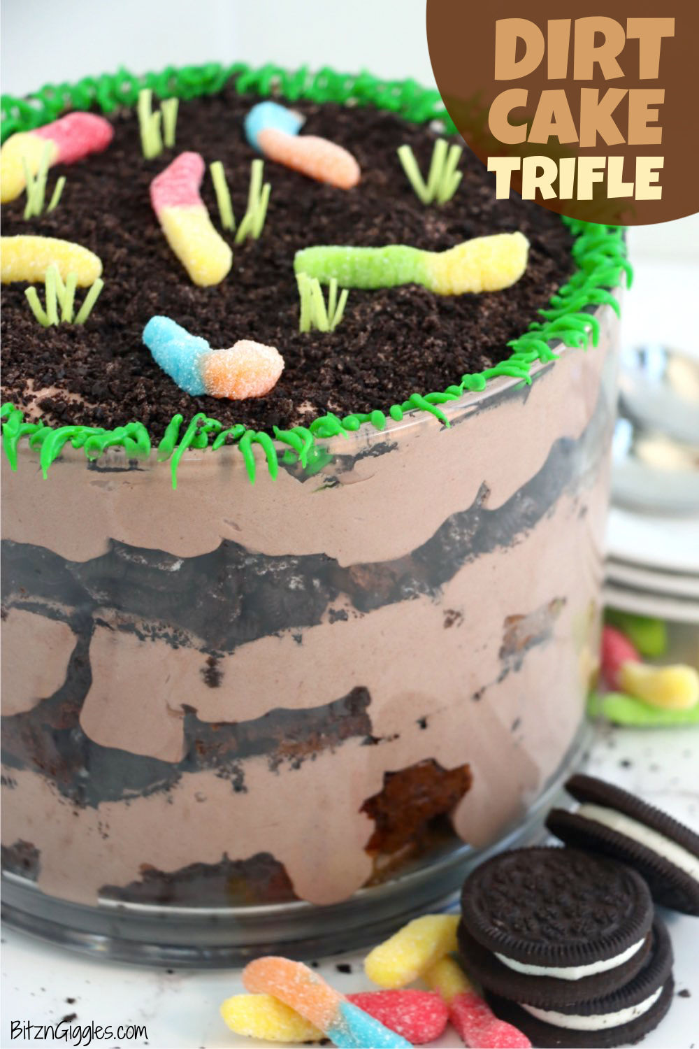 Dirt Cake Trifle - Bitz & Giggles