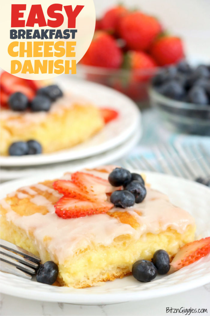 Easy Breakfast Cheese Danish Bitz & Giggles