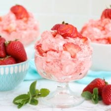 Strawberry Cool Whip Salad - Bitz & Giggles