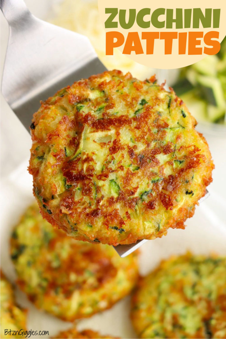 Zucchini Patties Recipe - Bitz & Giggles