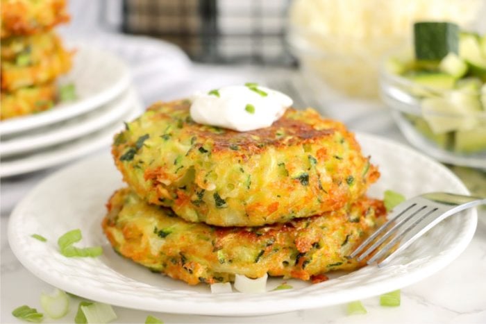 Zucchini Patties Recipe - Bitz & Giggles