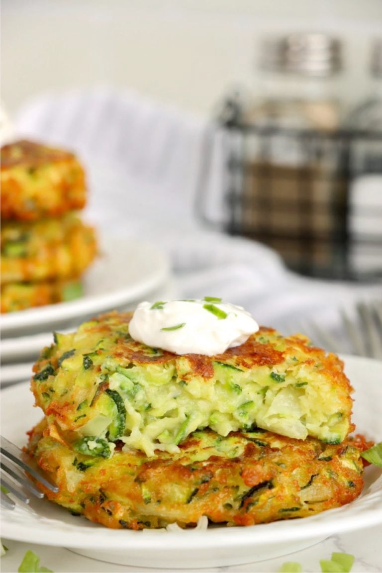 Zucchini Patties Recipe - Bitz & Giggles