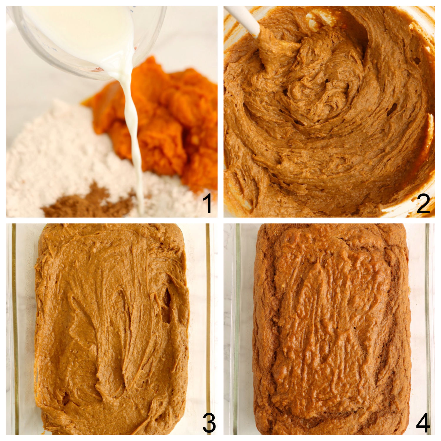 steps for making pumpkin cake