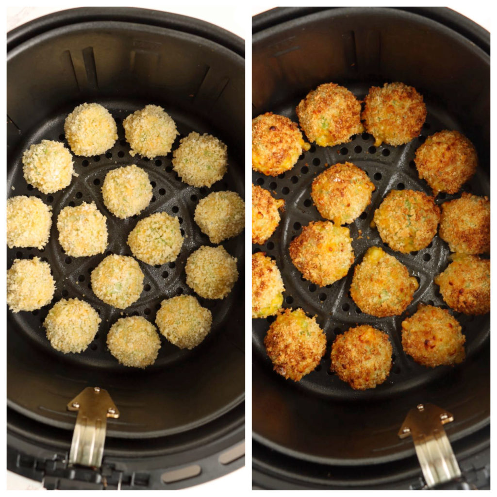 Air Fryer Broccoli Cheese Balls - Bitz & Giggles