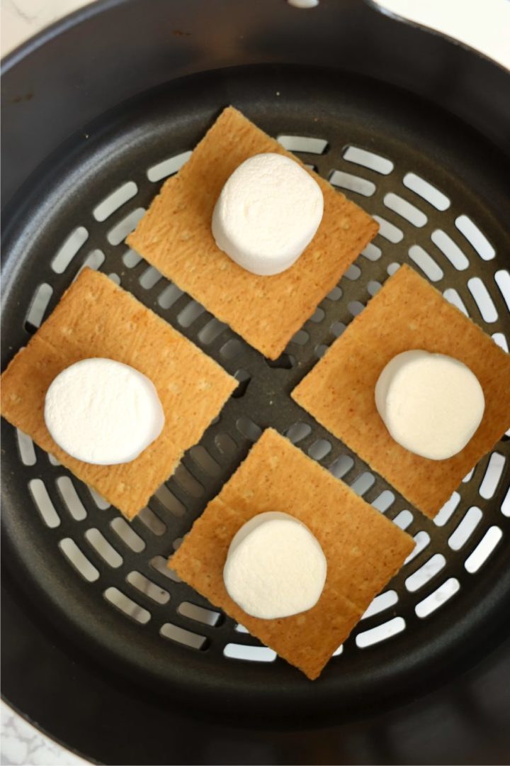Air Fryer S'mores - Bitz & Giggles