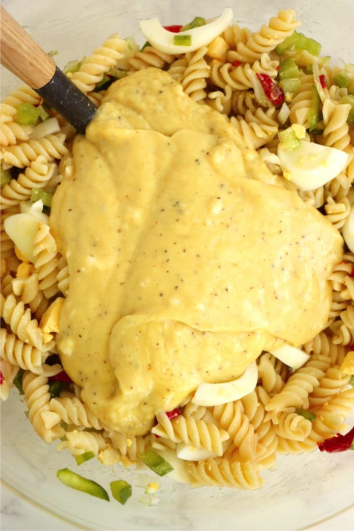 Amish Pasta Salad - Bitz & Giggles