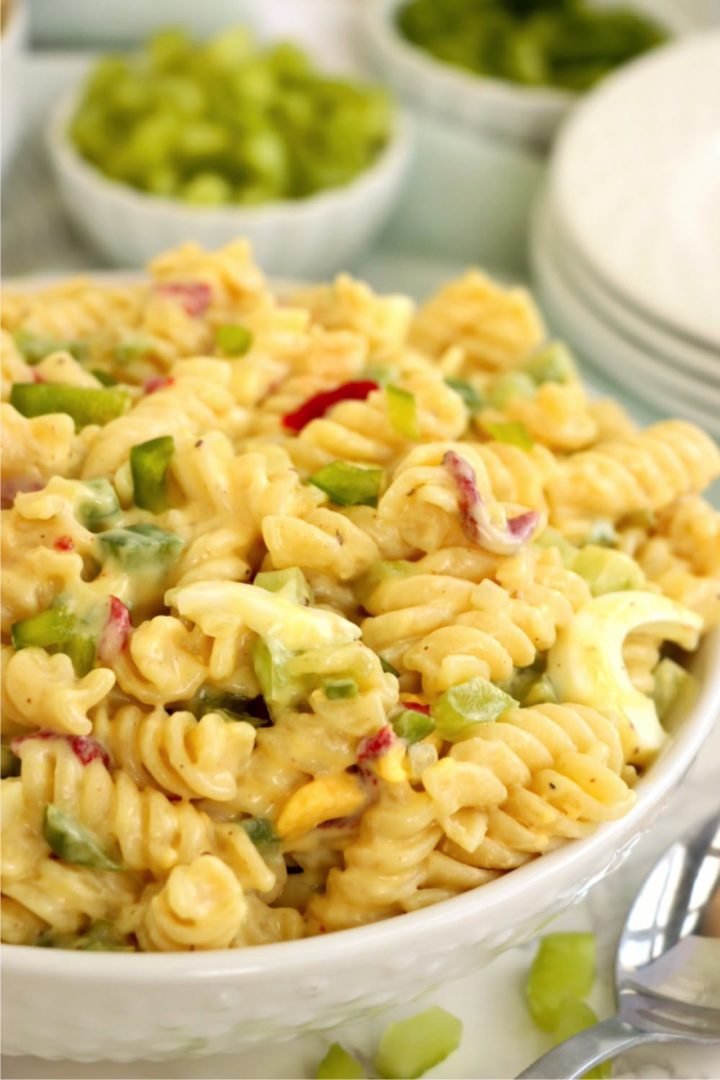 Amish Pasta Salad - Bitz & Giggles