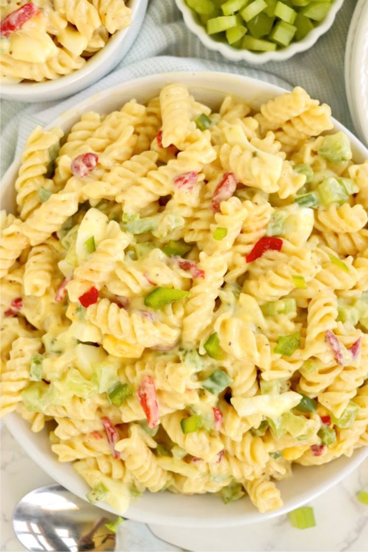 Amish Pasta Salad - Bitz & Giggles